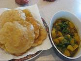 Making Poori